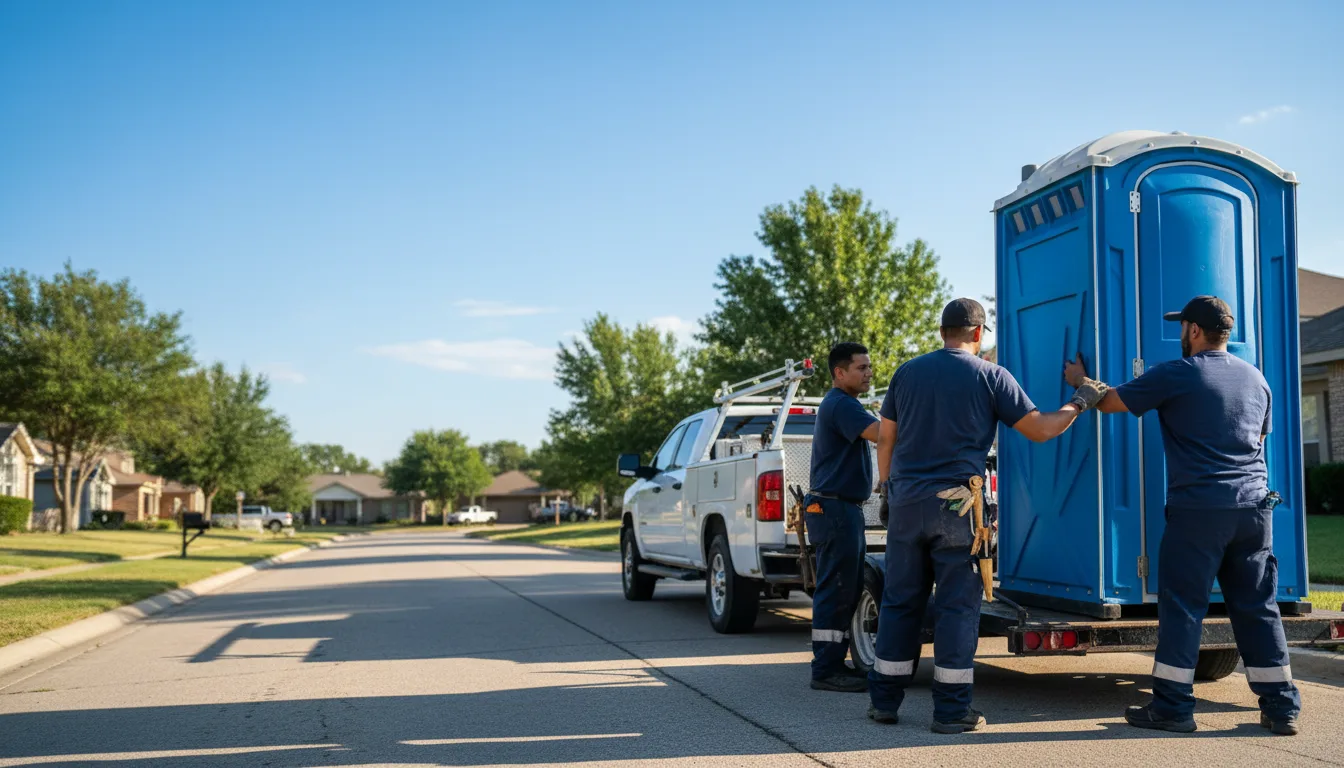 Portable Toilet Rental in Kingsville, OH near me